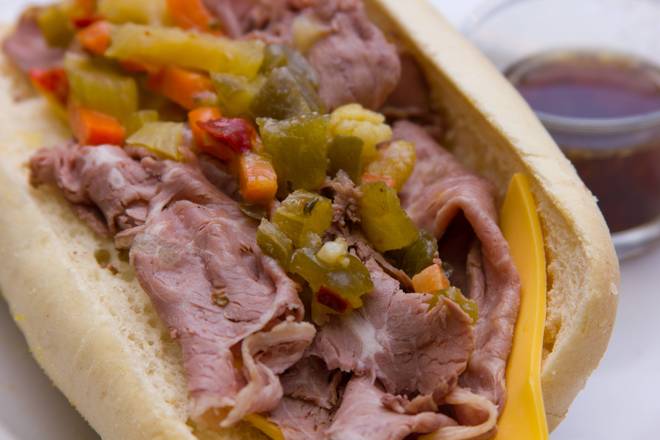 Order Italian Beef food online from Gyros Express store, Madison on bringmethat.com