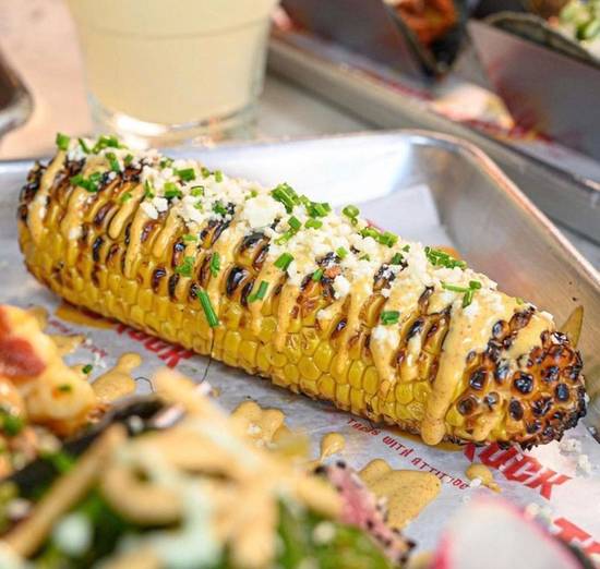Order Elote food online from Taco Rock store, Falls Church on bringmethat.com