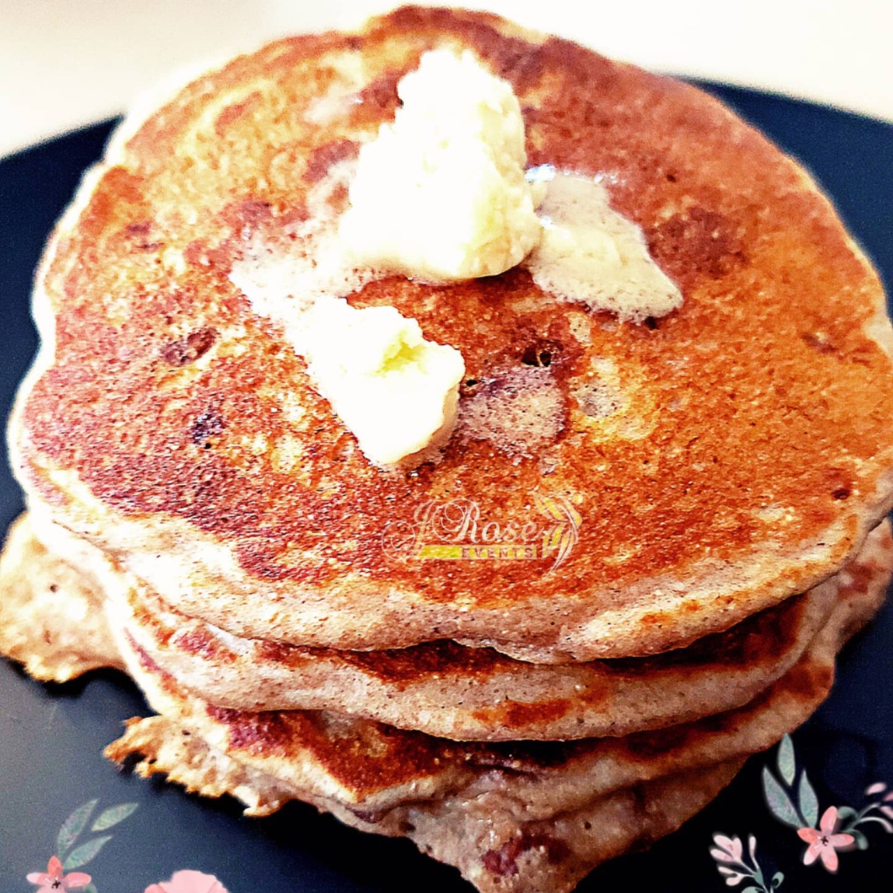 Order Banana Nut Pancakes food online from J Rose Scratch Kitchen store, Houston on bringmethat.com