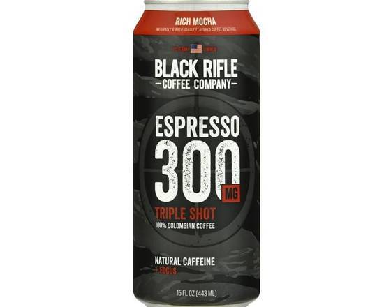 Order Black Rifle Coffee  300 Espresso Mocha (15 oz) food online from Urban Value Corner Store store, Dallas on bringmethat.com