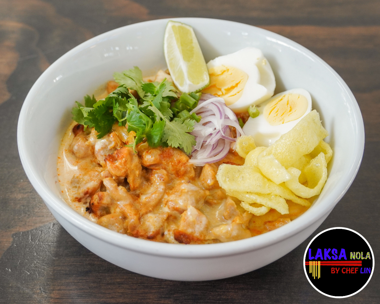 Order Burmese Coconut Soup food online from Laksa Nola store, New Orleans on bringmethat.com