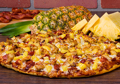 Order Pine Chicken Luau food online from Mountain Mikes Pizza store, Fairfield on bringmethat.com