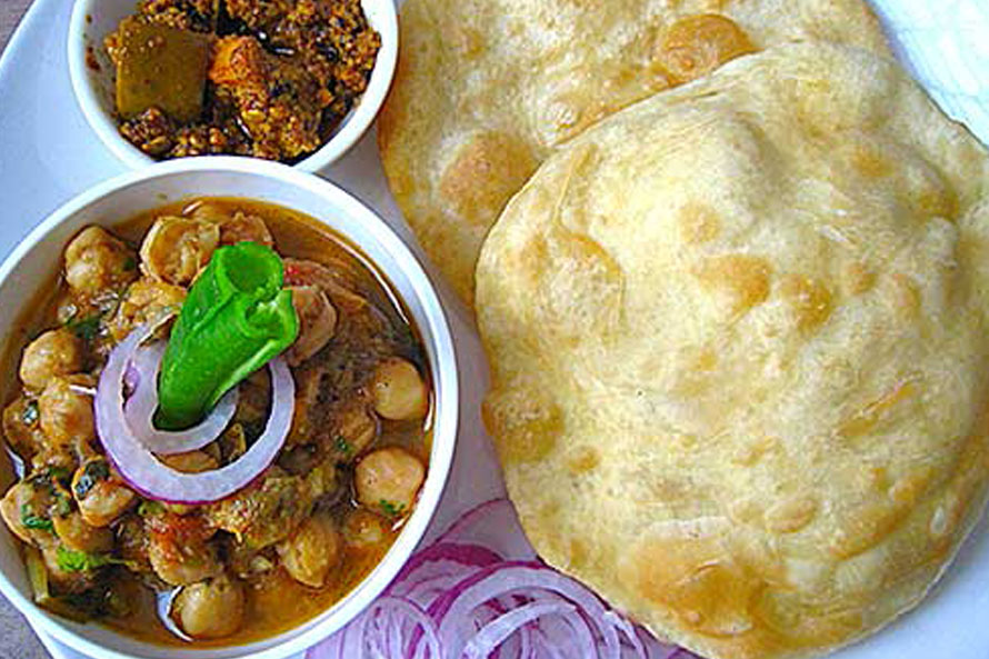 Order Chole Batura food online from Priya Indian Cuisine store, Lowell on bringmethat.com