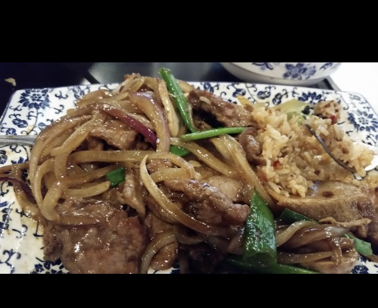 Order 108. Mongolian Beef蒙古牛 food online from ShangWei Szechuan store, Bethlehem on bringmethat.com