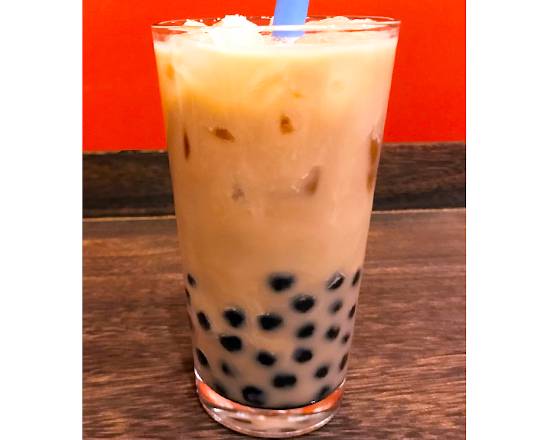 Order Iced Milk Taro Tea food online from Tea Diner store, Brookline on bringmethat.com