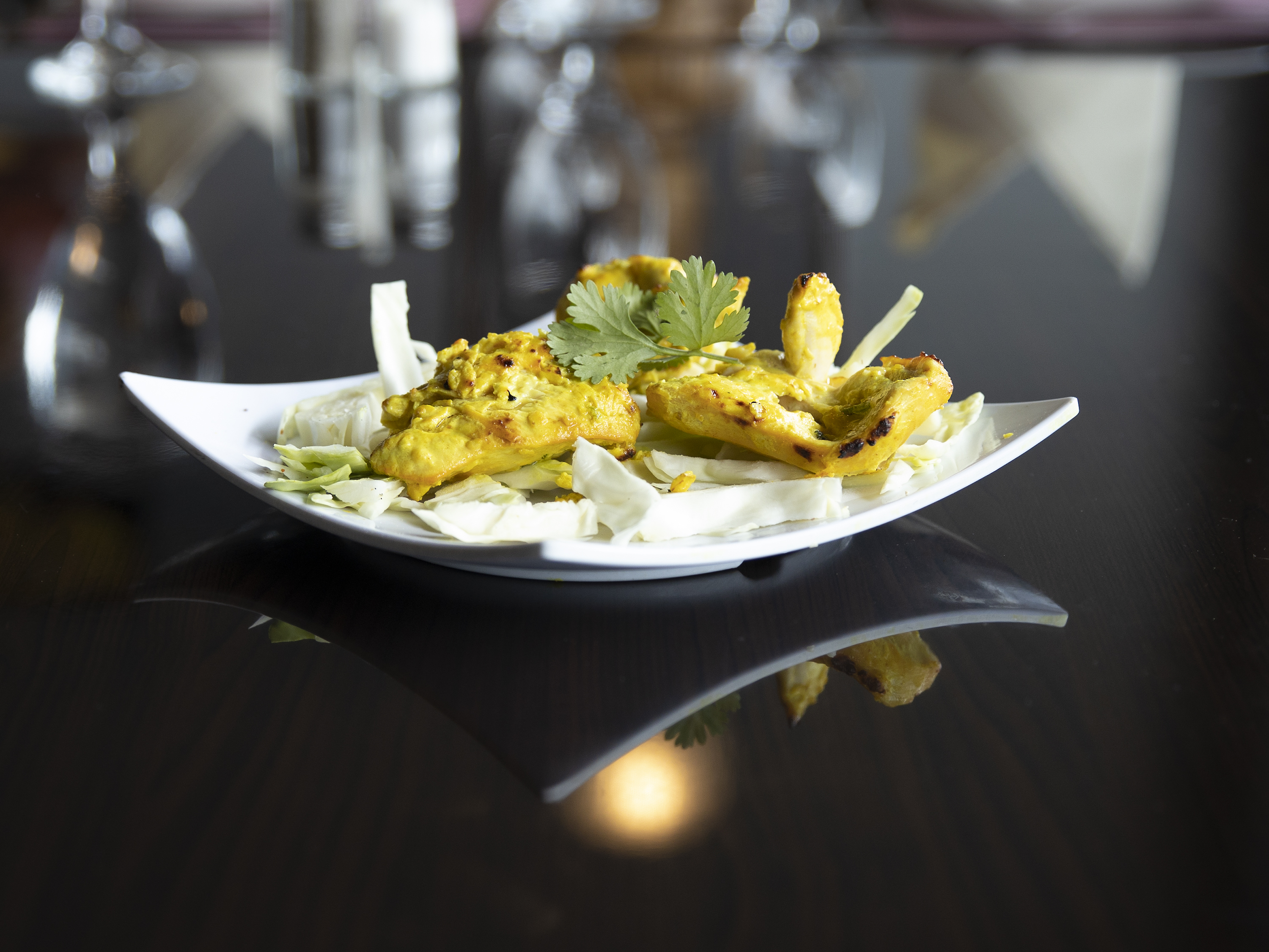 Order Chicken Malai Kebab food online from Amans Indian Bistro store, Chalfont on bringmethat.com