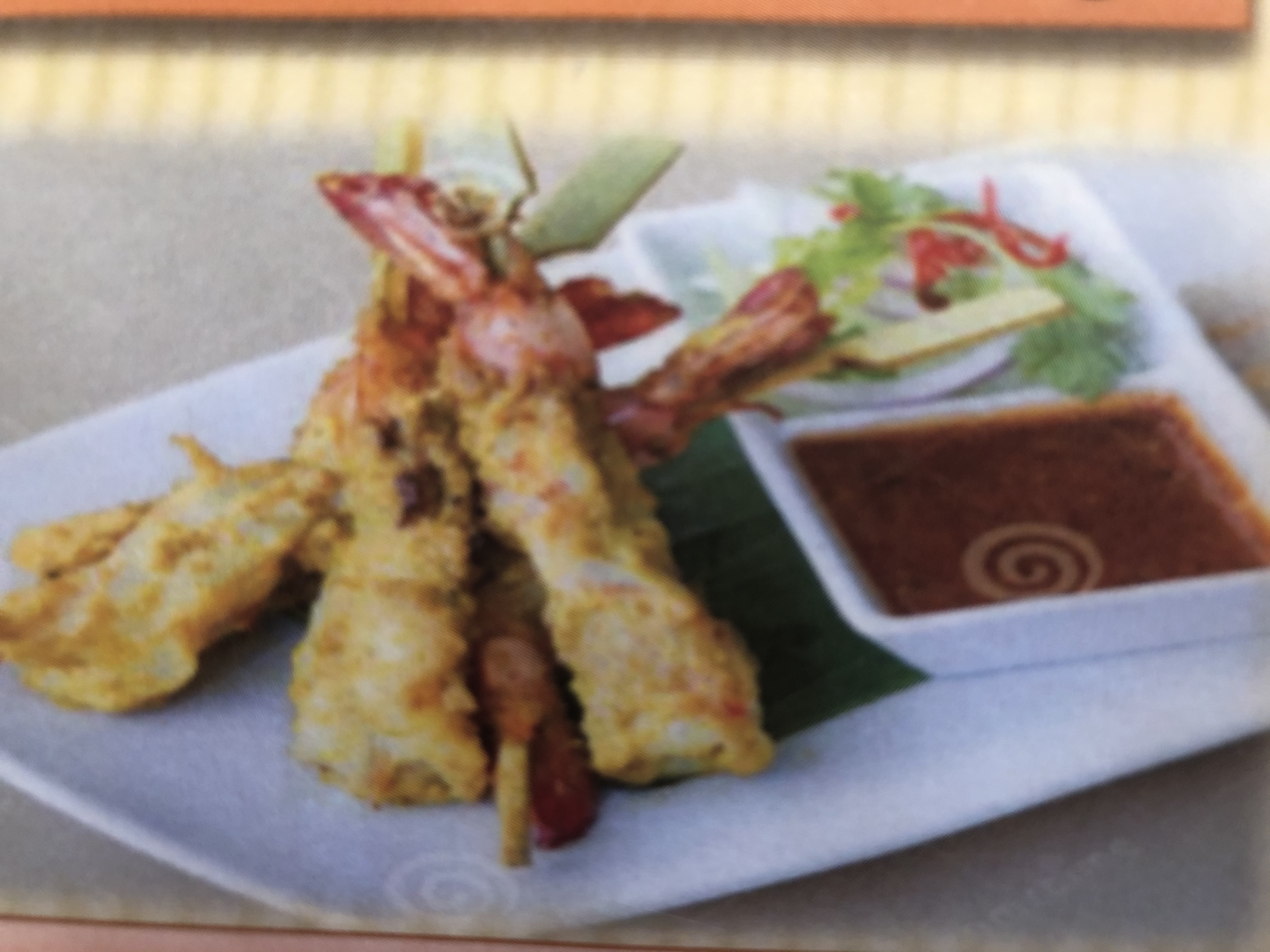 Order 1. Shrimp Satay food online from Thailand Restaurant store, Modesto on bringmethat.com