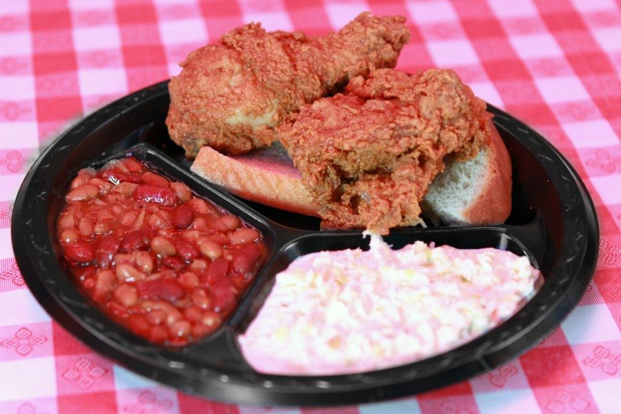 Order 3 Pieces Dark Meat Plate food online from Champys store, Chattanooga on bringmethat.com