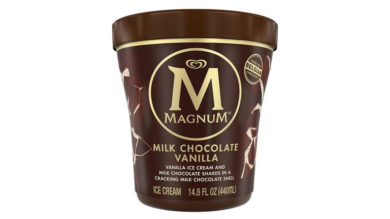 Order Magnum Milk Chocolate Vanilla Ice Cream food online from Exxon Constant Friendship store, Abingdon on bringmethat.com
