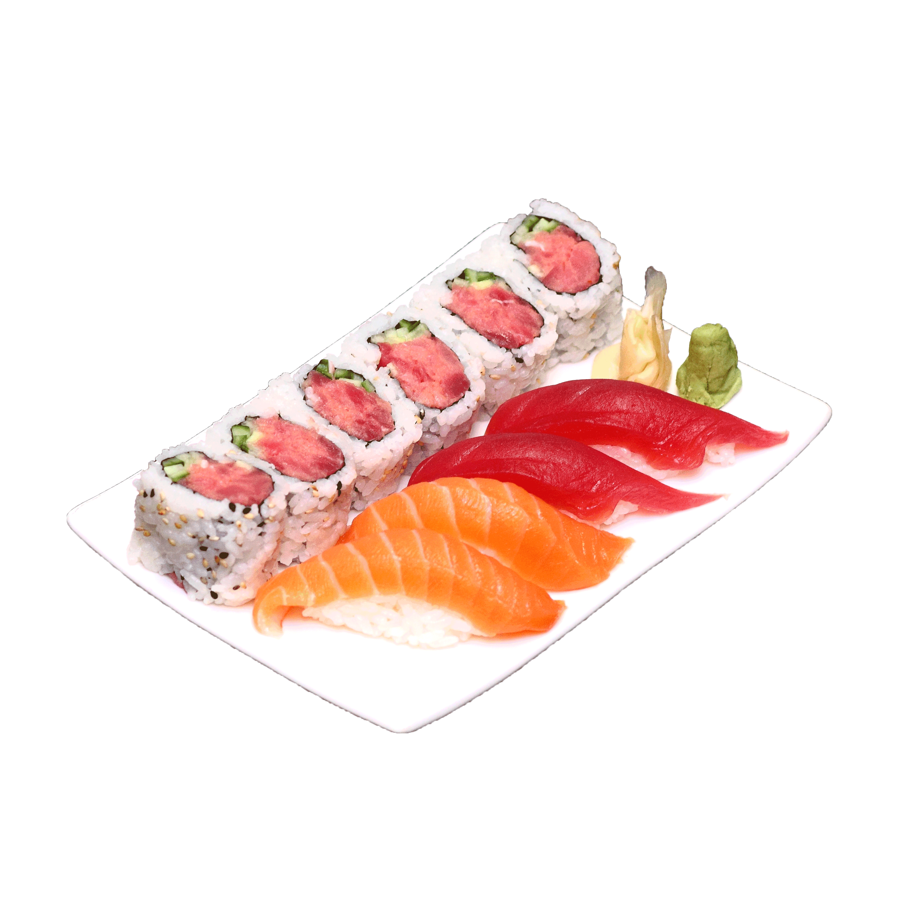 Order Spicy Tuna Combo food online from Ginger Exchange store, Watertown on bringmethat.com