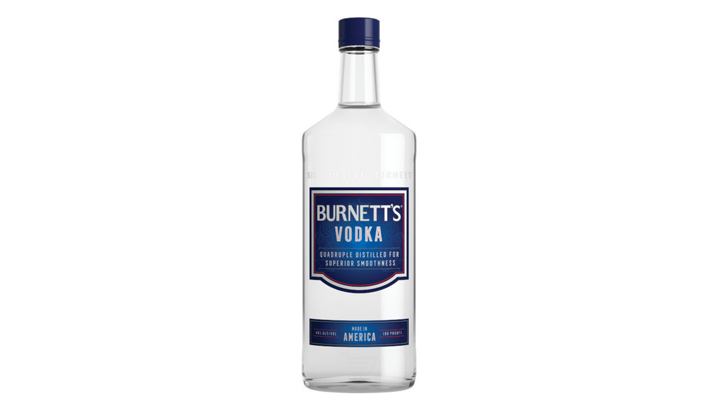 Order Burnett's Premium Classic Vodka 1.75L food online from Liquor Palace store, Burbank on bringmethat.com