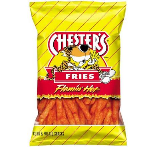 Order Chester's Fries Flamin' Hot food online from IV Deli Mart store, Goleta on bringmethat.com