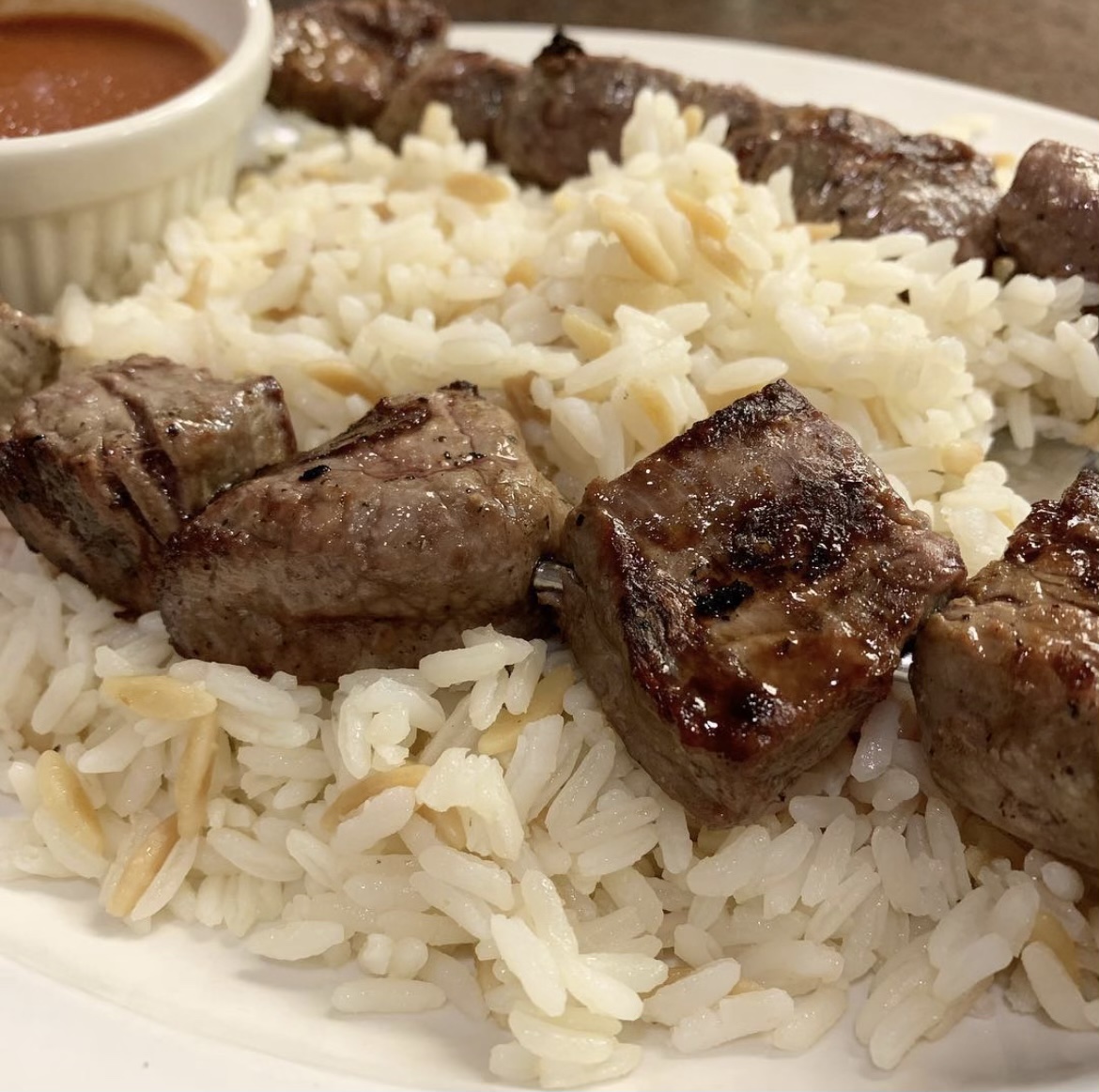 Order Filet Mignon food online from Mediterranean Grill store, Pittsburgh on bringmethat.com