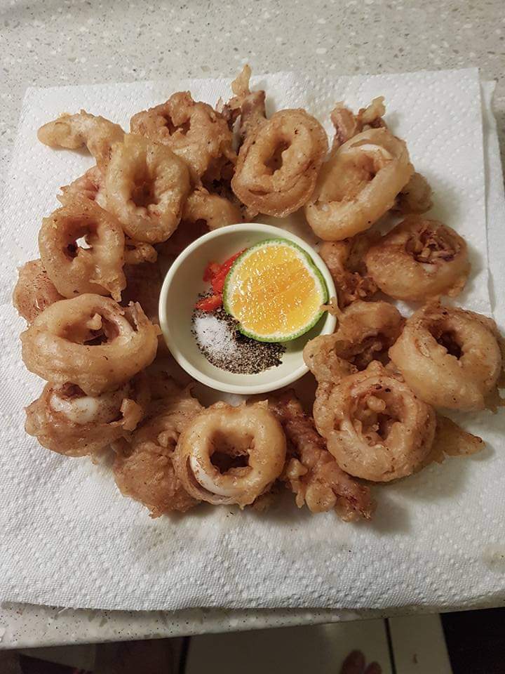 Order 26. Fried Squid food online from Tuyet Mai store, San Francisco on bringmethat.com