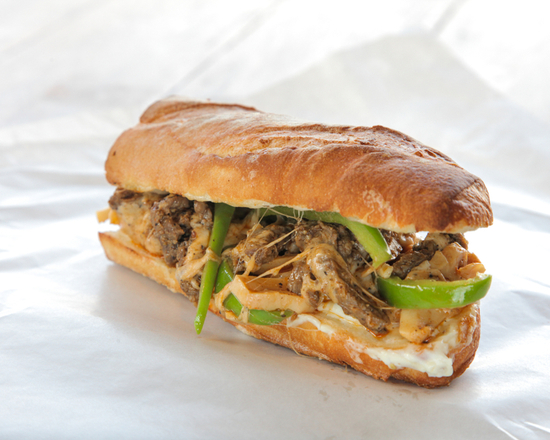 Order Classic Philly Chicken and Steak Sandwich food online from The American Cheesesteaks store, Jeannette on bringmethat.com