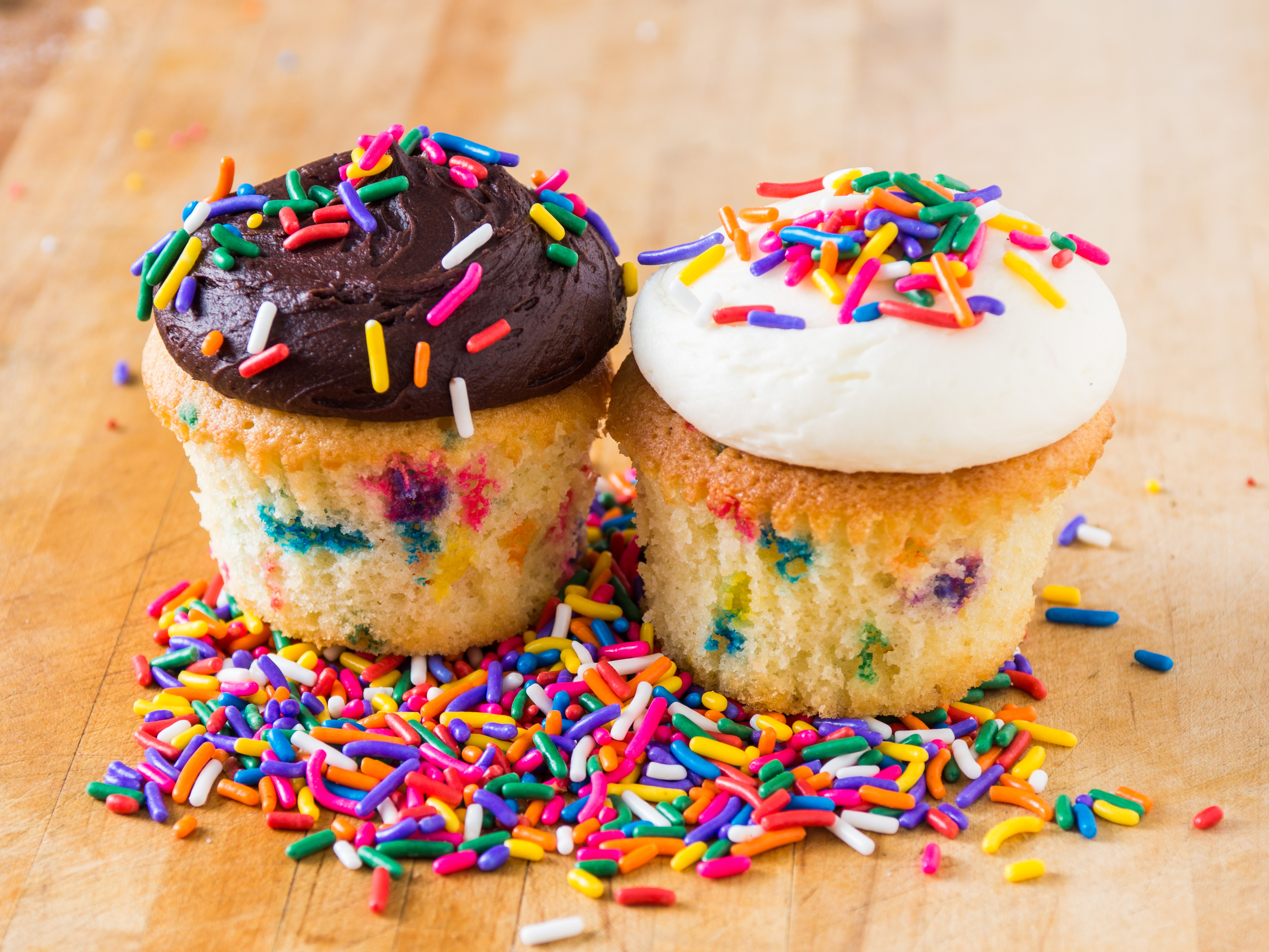 Order FUNFETTI Birthday Cupcakes food online from Buttercup Bake Shop store, New York on bringmethat.com