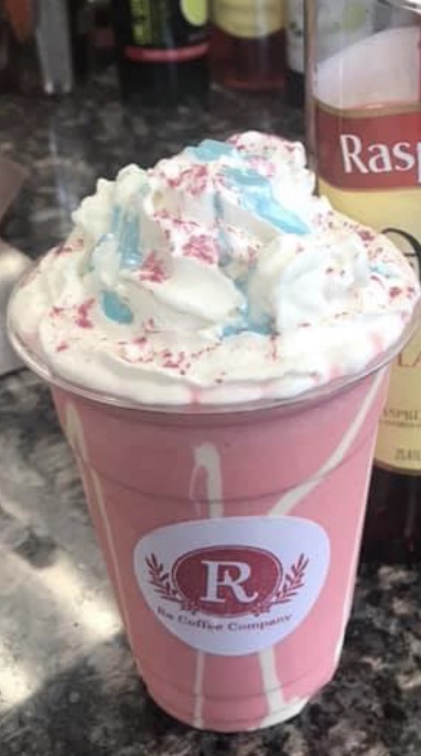 Order Cotton Candy Vanllaccino food online from Ra Coffee Company store, Goose Creek on bringmethat.com