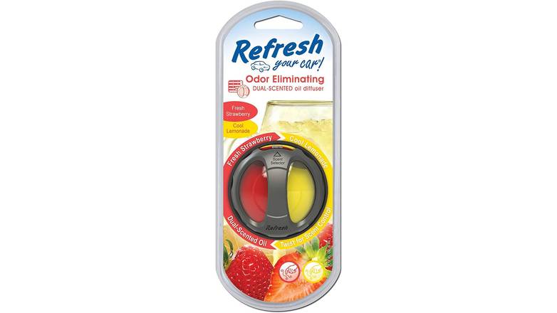Order Refresh Scent Diffusers Fresh Strawberry Cool Lemonade food online from Route 7 Food Mart store, Norwalk on bringmethat.com
