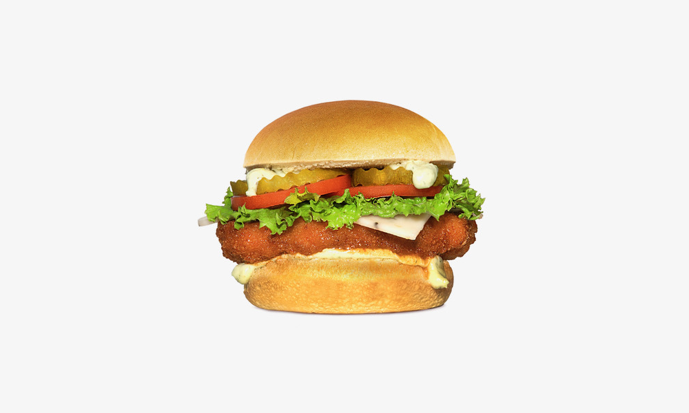 Order Spicy Chik'N Sandwich food online from Plnt Burger store, Washington on bringmethat.com