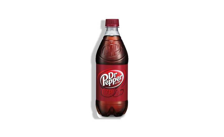 Order Dr. Pepper Bottle food online from Wing SZN store, Tulsa on bringmethat.com