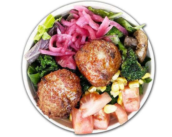 Order Mini Shrimp & Pork Meatball food online from On + On Fresh Asian Kitchen store, Culver City on bringmethat.com