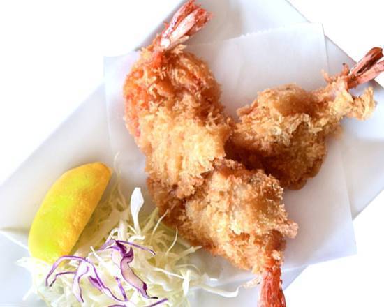 Order Golden Fried Tiger Shrimp food online from Kabuki Japanese Restaurant - Tempe store, Tempe on bringmethat.com