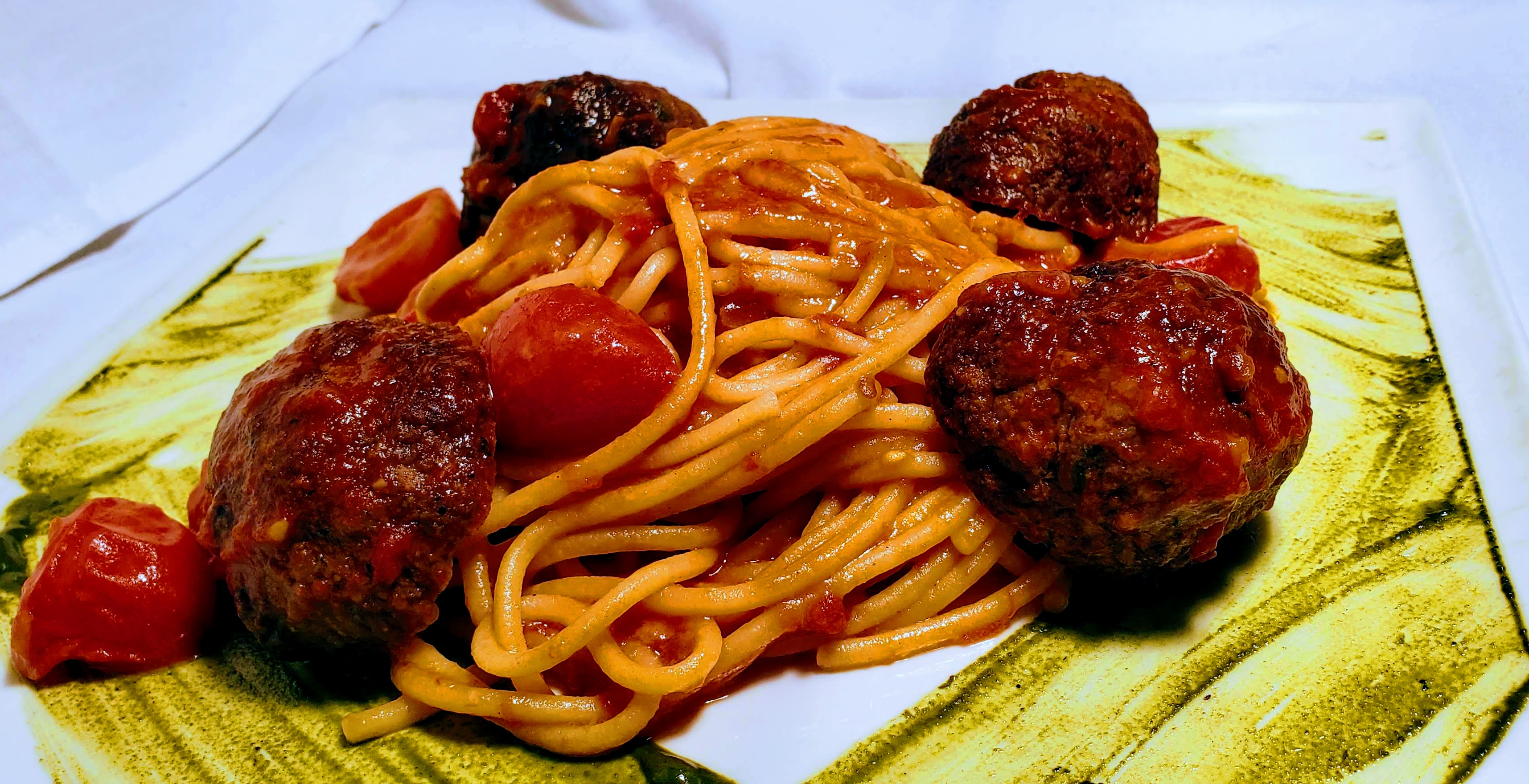 Order Spaghetti con Polpette food online from Giano restaurant store, New York on bringmethat.com