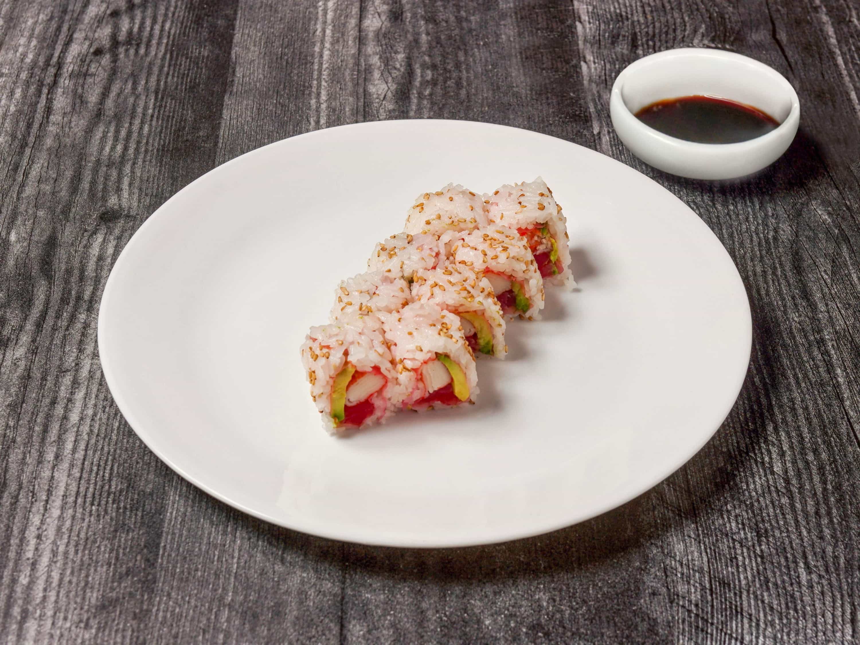 Order Pretty Woman Roll food online from Sushi Express store, Park Ridge on bringmethat.com