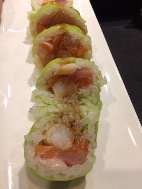 Order Pink Lady Roll food online from Oyshi Sushi store, Las Vegas on bringmethat.com