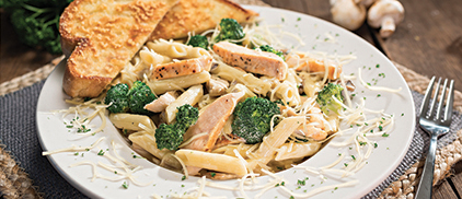 Order Chicken and Broccoli Pasta food online from Perko Cafe-Grill store, Sacramento on bringmethat.com