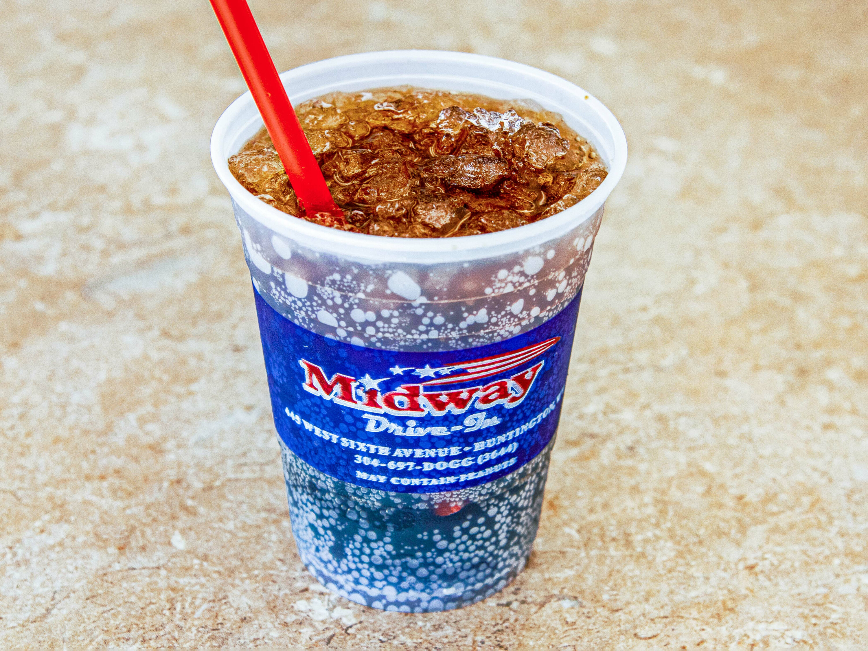 Order Pepsi Product over Crushed Ice food online from Midway Drive In store, Huntington on bringmethat.com