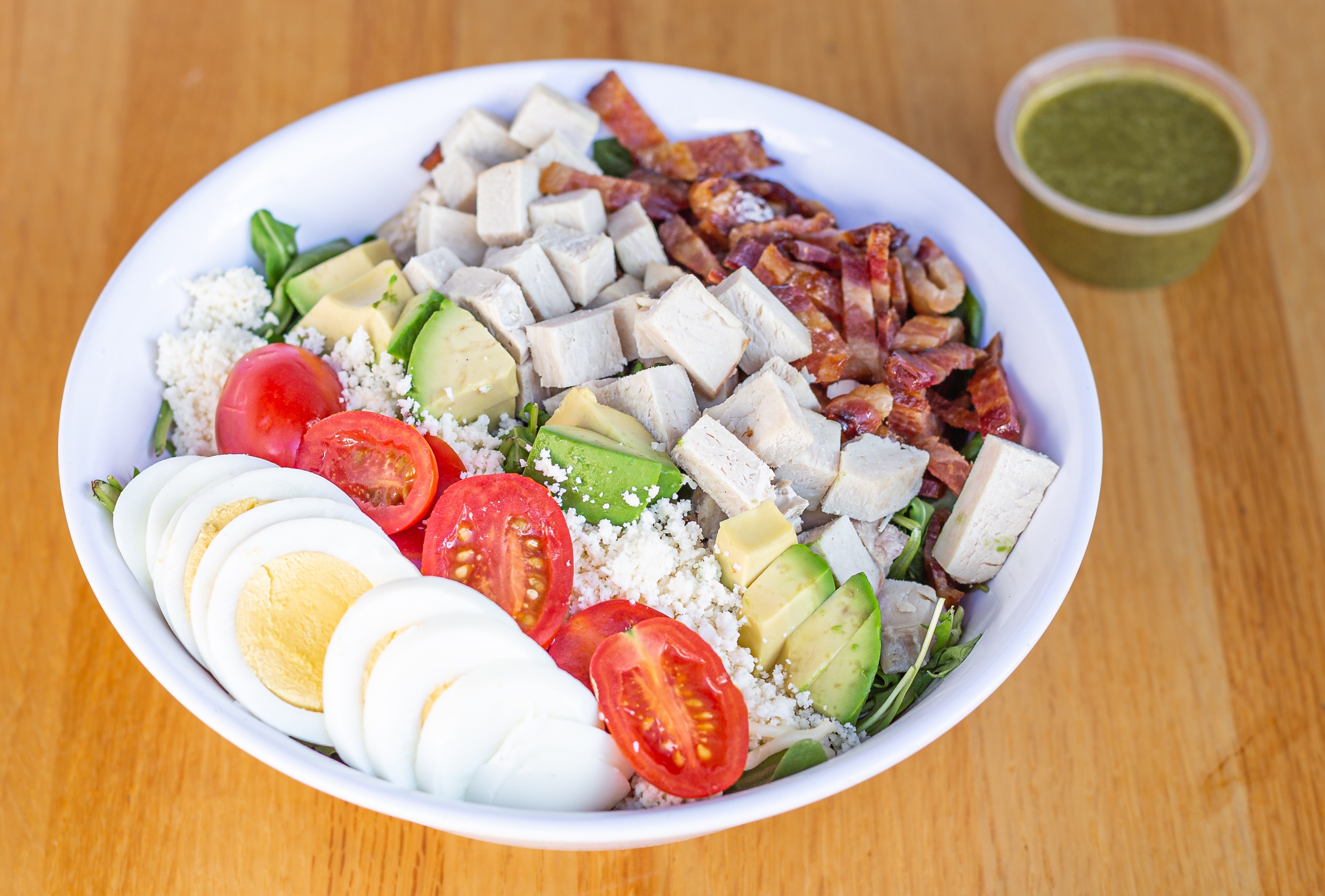 Order Courageous Cobb Salad food online from Courageous Bakery & Cafe store, Oak Park on bringmethat.com