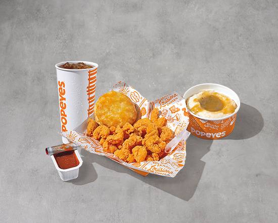 Order ¼ Pound Popcorn Shrimp Combo* food online from Popeyes store, Gladstone on bringmethat.com