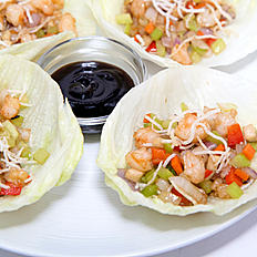 Order Shrimp Lettuce Wraps 虾松 K food online from Jin's Fine Asian Cuisine store, Brookline on bringmethat.com