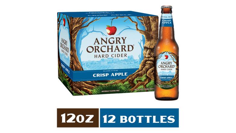 Order Angry Orchard Crisp Apple Hard Cider - Pack Of 12 food online from Waldi Discount Liquor store, Ansonia on bringmethat.com