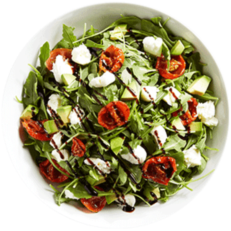 Order California Caprese Salad - Small food online from Fresh Brothers store, Beverly Hills on bringmethat.com
