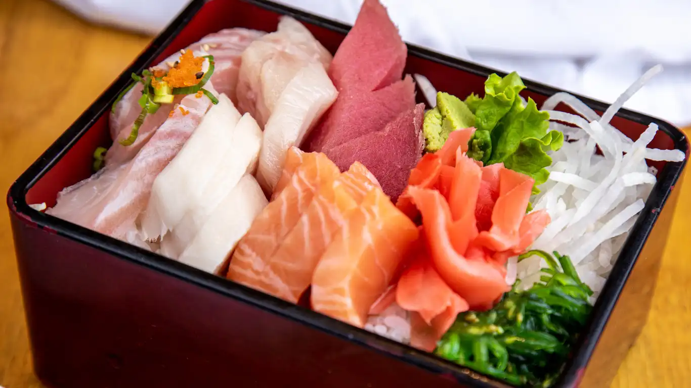 Order Chirashi food online from Sapporo Restaurant store, Hayward on bringmethat.com