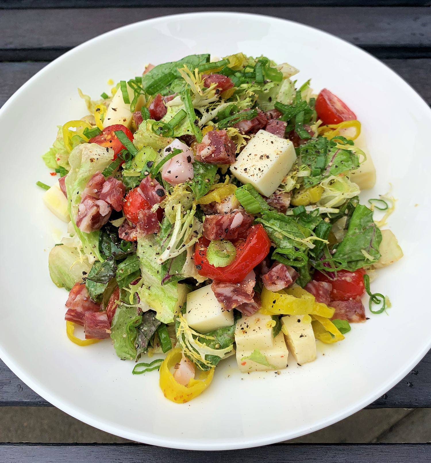 Order Chopped Salad food online from Bar Verona store, Commerce Charter Township on bringmethat.com