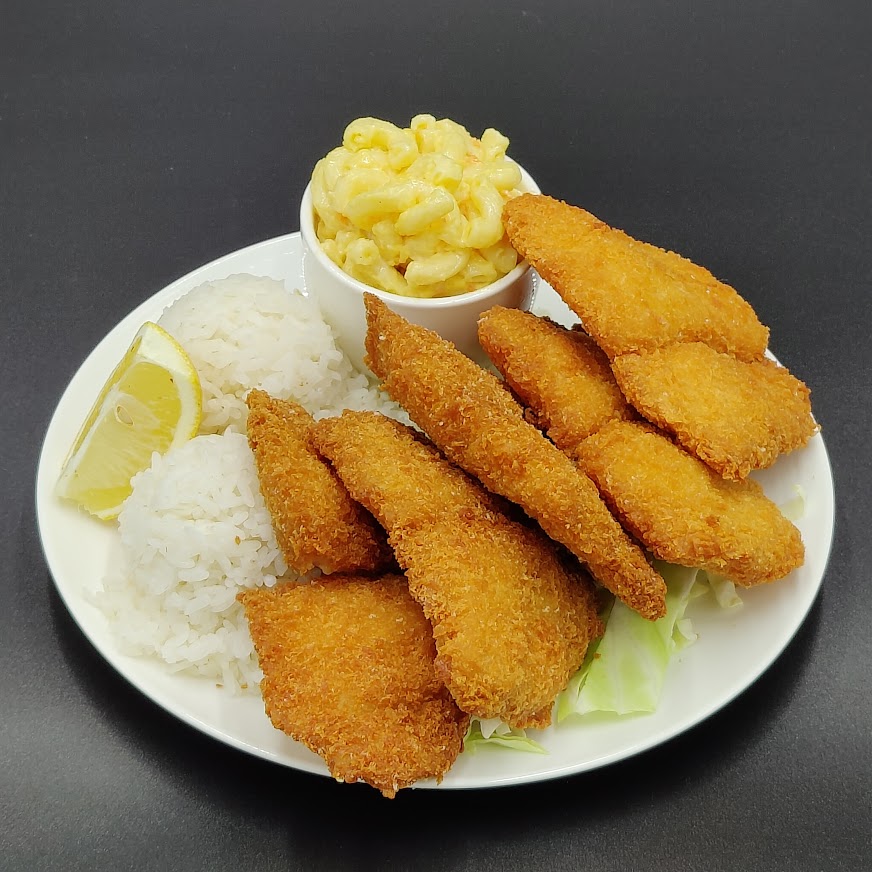 Order Fried Fish (reg) food online from Maui Hawaiian Bbq store, Oceanside on bringmethat.com