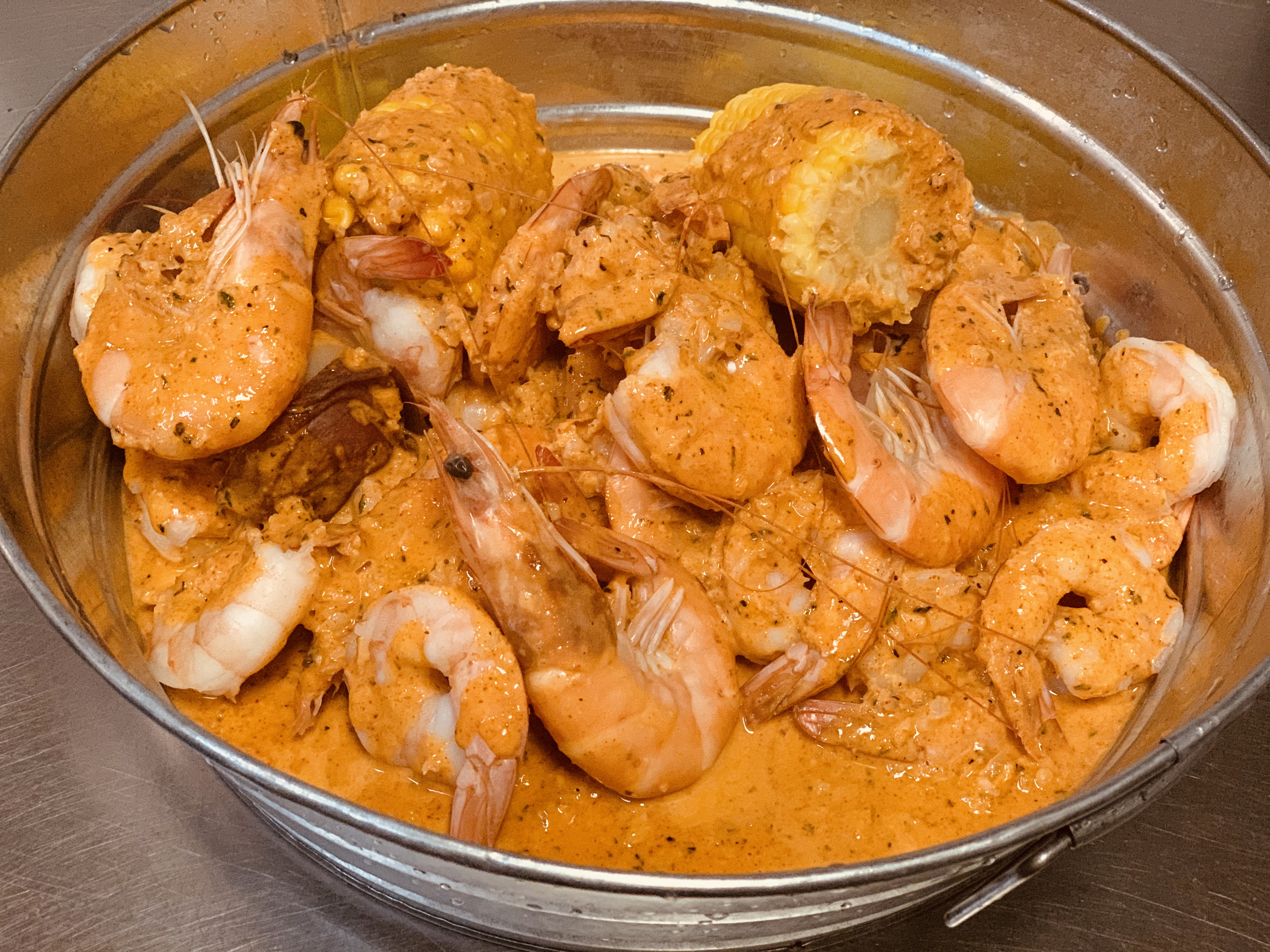 Order Triple Shrimp Combo  food online from Buffet City/Cajun Seafood Boil store, Chicago on bringmethat.com