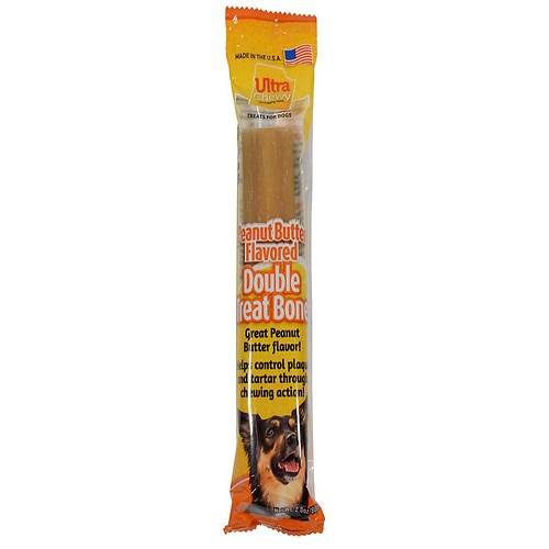 Order Ultra Chewy Single Bone Peanut Butter - 2.8 oz food online from Walgreens store, Lansing on bringmethat.com