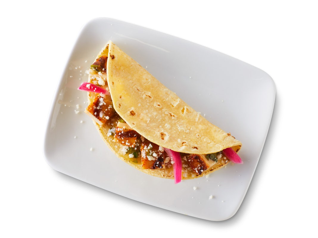 Order Create Your Own Taco food online from Qdoba Mexican Eats store, Saint Louis on bringmethat.com