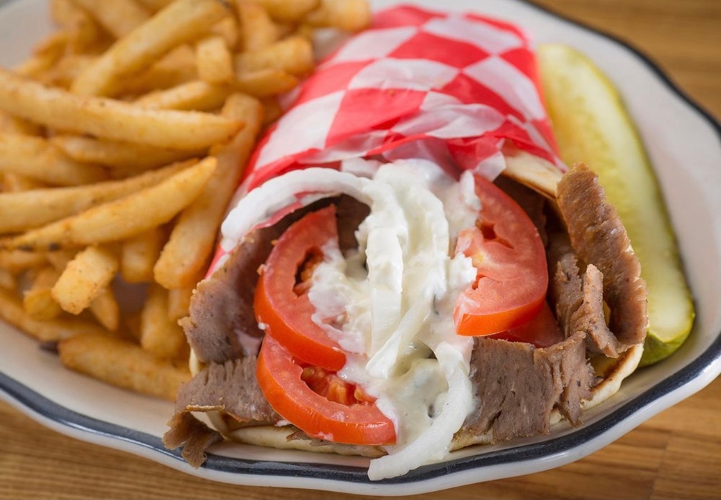 Order Gyro Sandwich food online from Eggy Diner store, Minneapolis on bringmethat.com