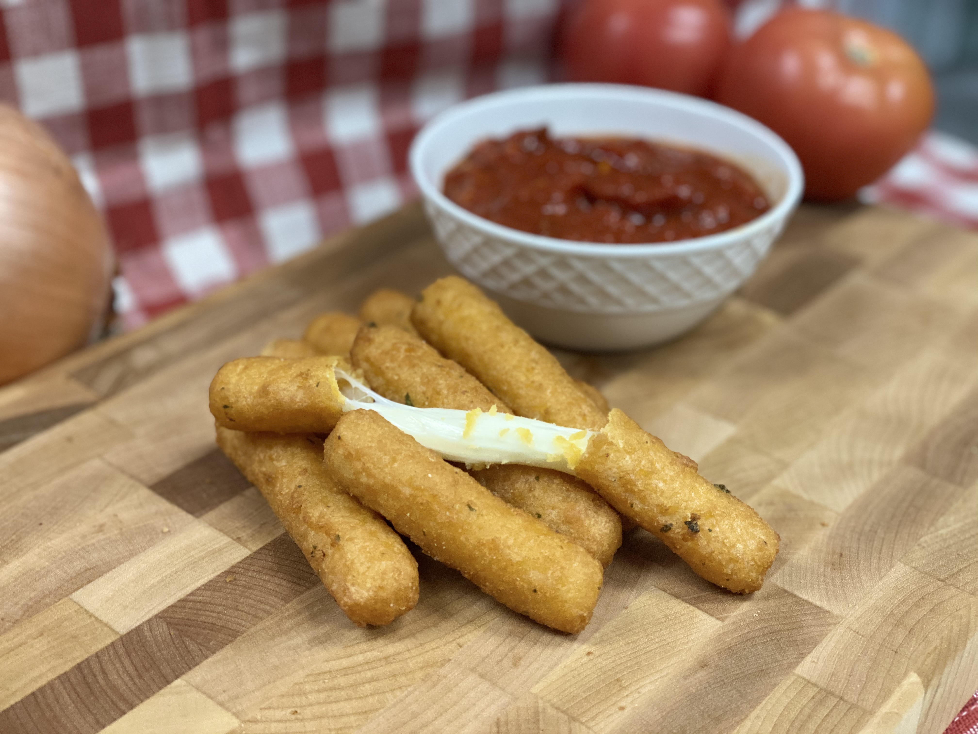 Order Fried Mozzarella food online from Katsouprinis Pizza Squared store, Silver Spring on bringmethat.com