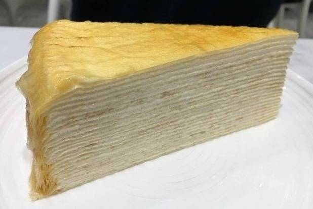 Order Original Mille Crepe Cake(S)  原味千层一片 food online from Timeless Tea store, Seattle on bringmethat.com