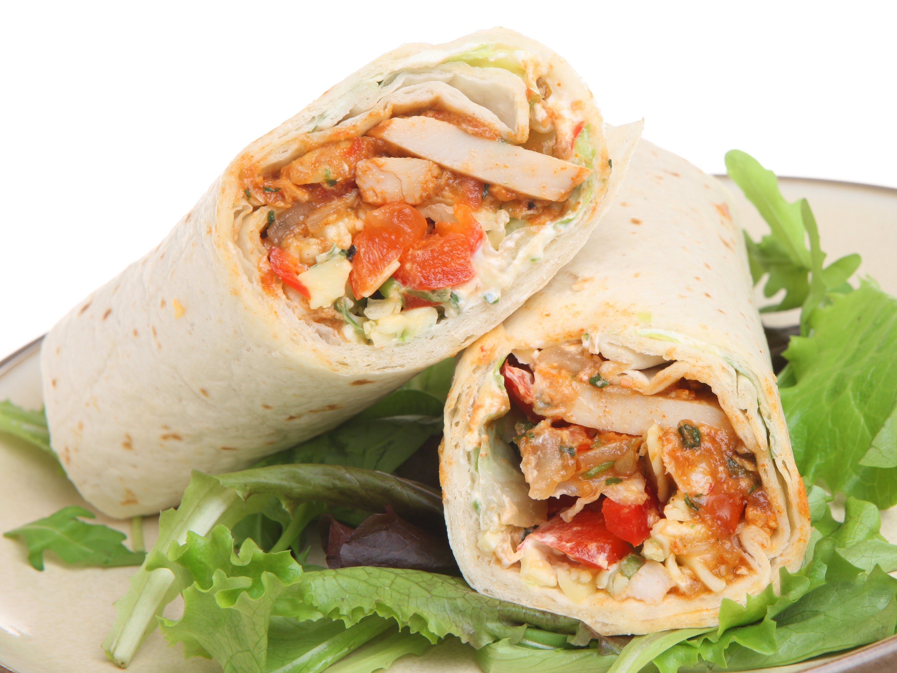 Order Grilled Chicken Wrap - Regular food online from Paramount Pizza Slices store, Holyoke on bringmethat.com