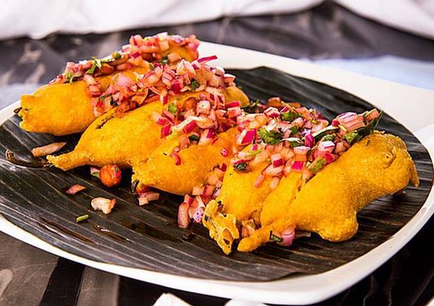 Order Mirchi Bajji Stuffed food online from Gumagumalu store, Fremont on bringmethat.com