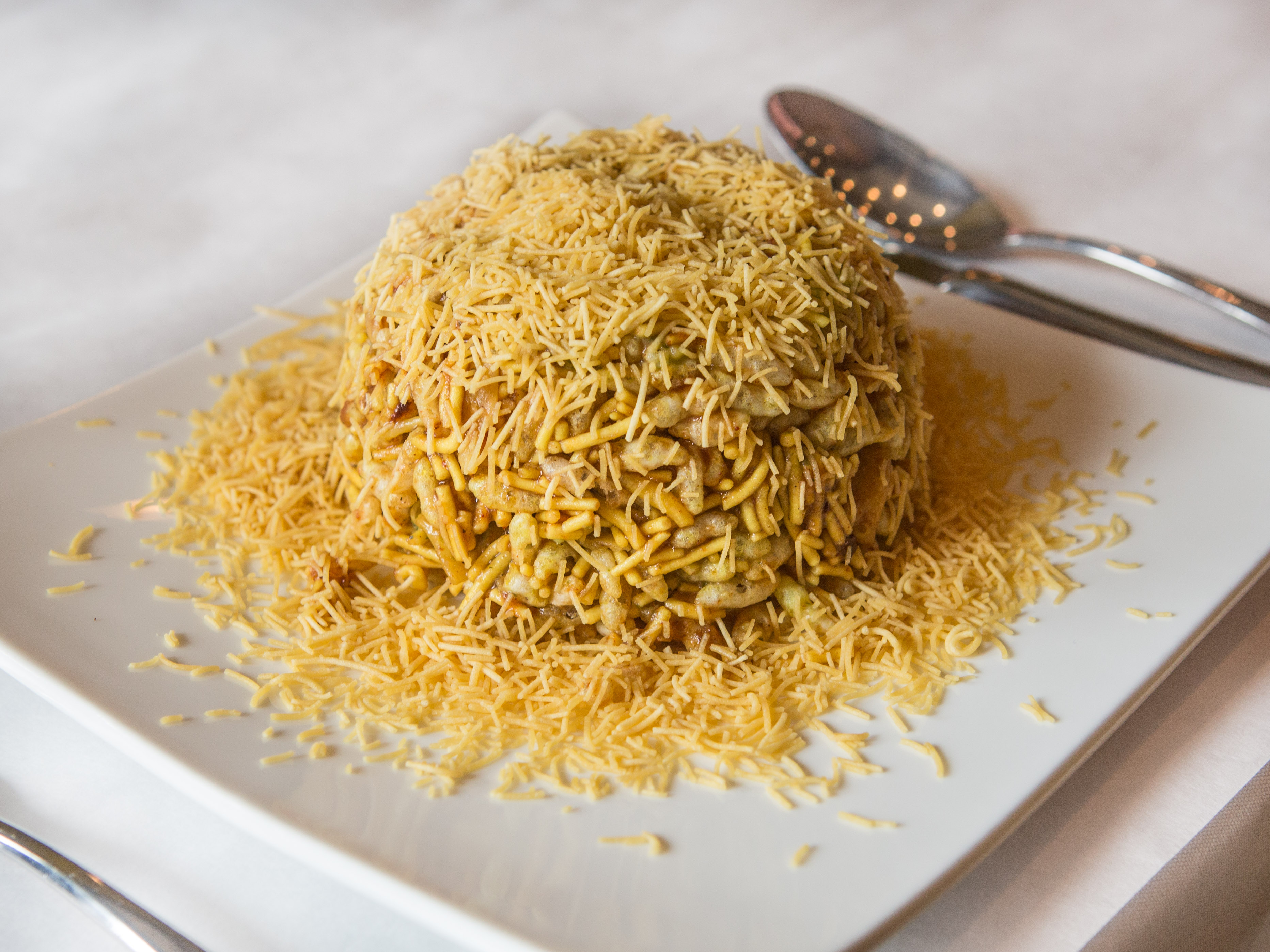 Order Bhel Puri food online from Sapphire Indian Restaurant store, Brooklyn on bringmethat.com