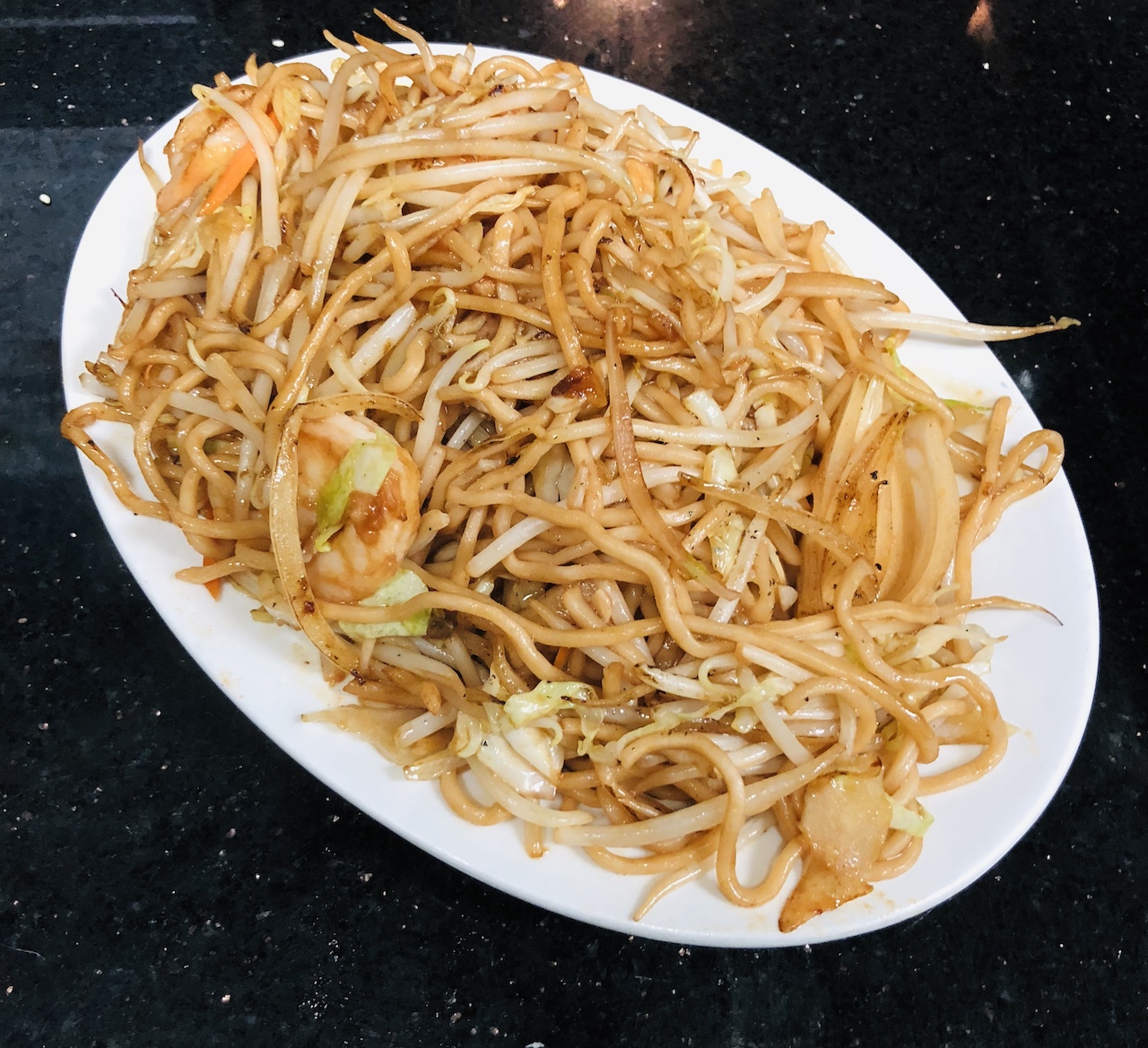 Order Shrimp Chow Mein/虾炒面 food online from Chef Tang store, Vista on bringmethat.com