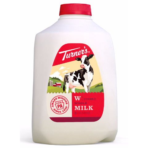 Order Turner's Whole Milk 1 Quart food online from 7-Eleven store, Canonsburg on bringmethat.com